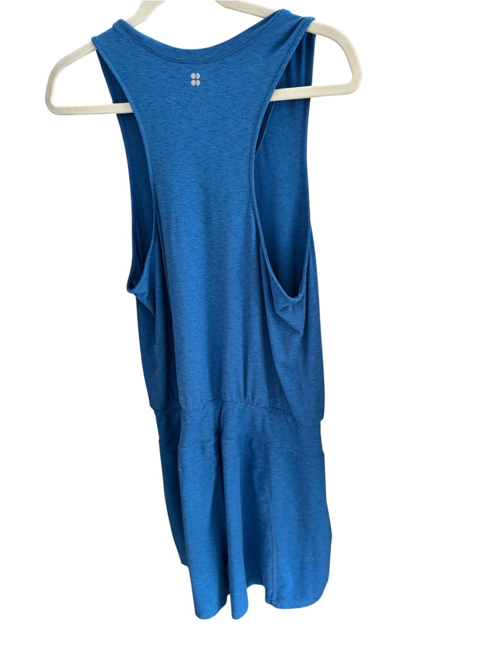 Sweaty Betty Womens Size M. Blue Sleeveless One-Piece Romper. - Picture 3 of 6